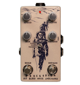 Old Blood Noise Endeavors OBNE Procession Sci Fi Reverb Pedal