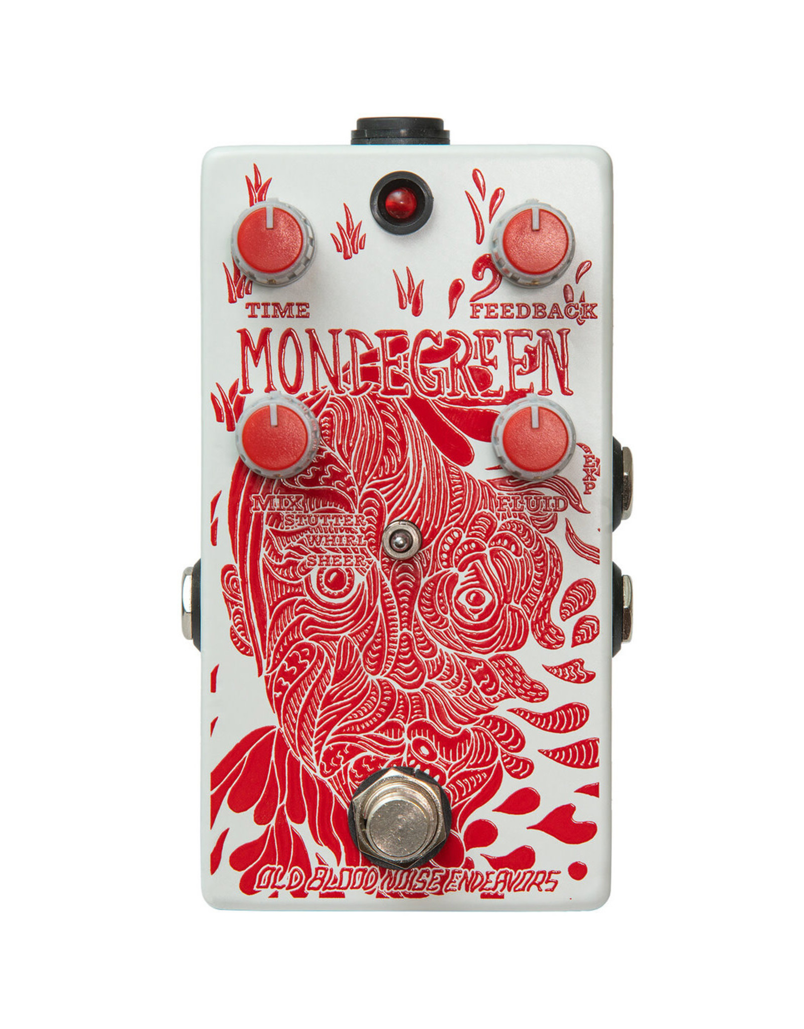 OBNE Mondegreen Weird Delay Pedal - Twin House Music