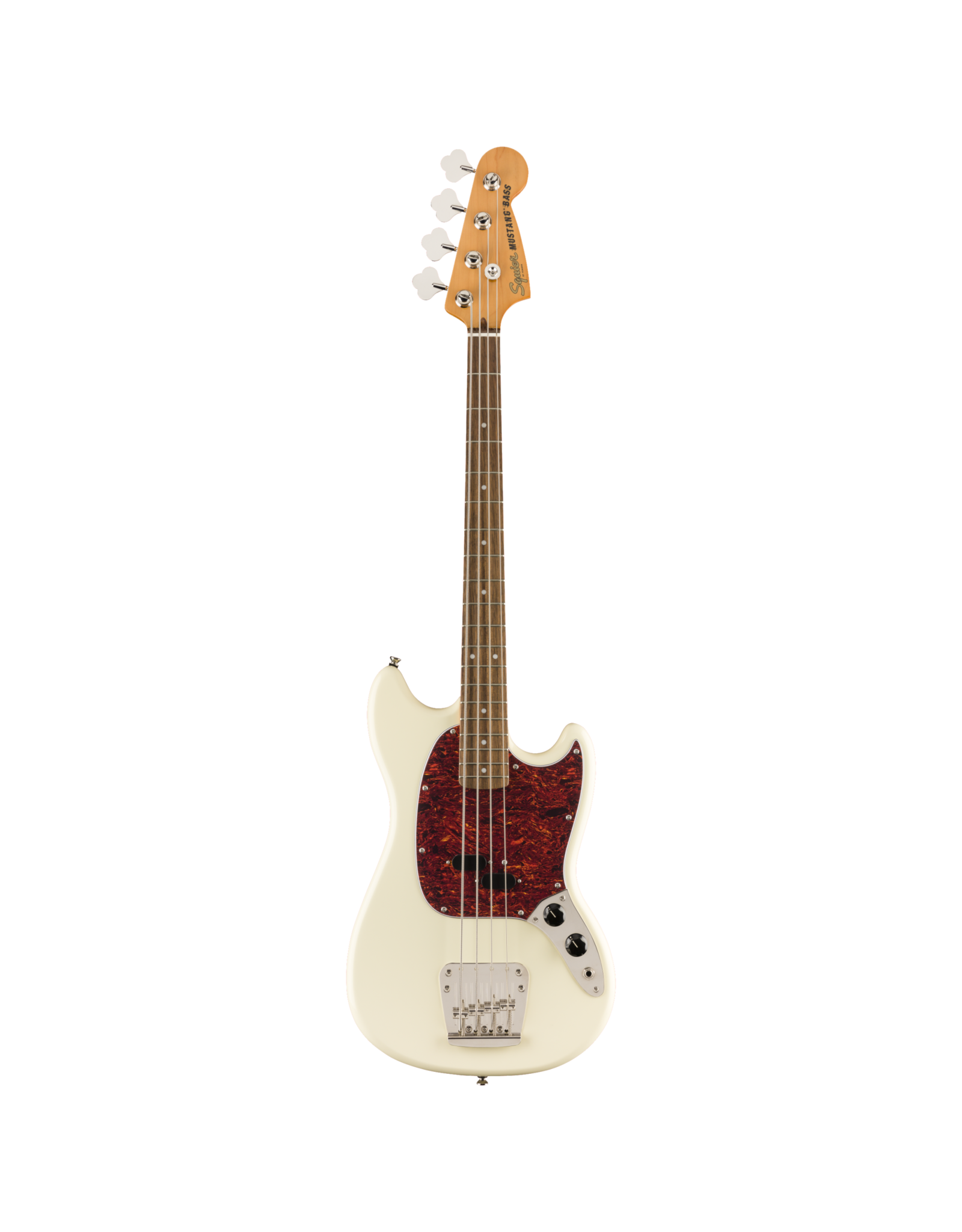 Squier Squier Classic Vibe '60s Mustang Bass, Laurel Fingerboard, Olympic White