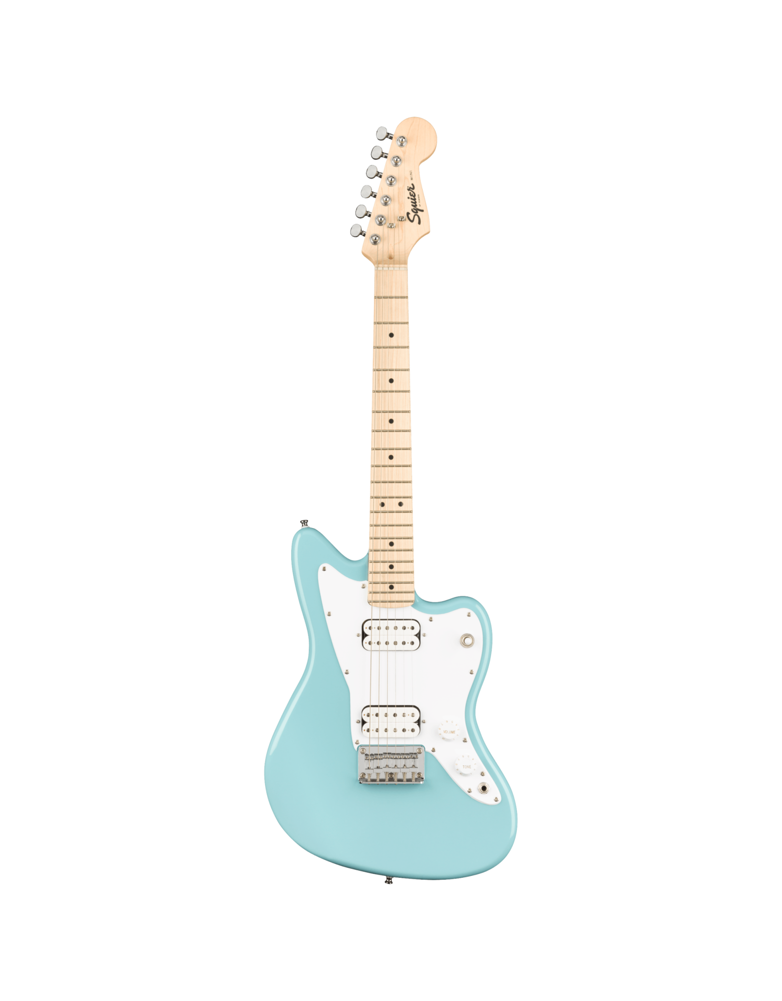 Squier Squier Mini Jazzmaster HH, Maple Fingerboard, Daphne Blue