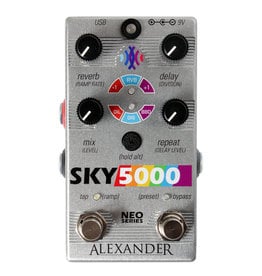 Alexander Pedals Alexander Pedals Sky 5000, Reverb. Delay. Repeat