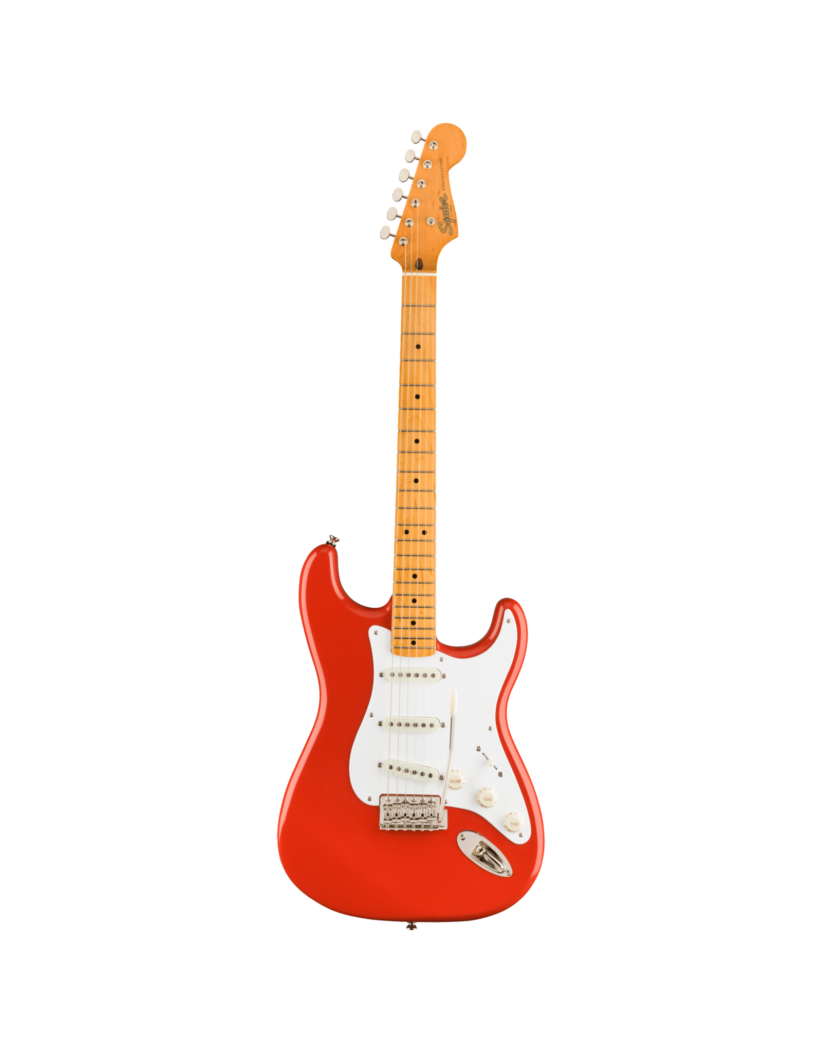 Squier Squier Classic Vibe '50s Stratocaster, Fiesta Red, Maple Fingerboard