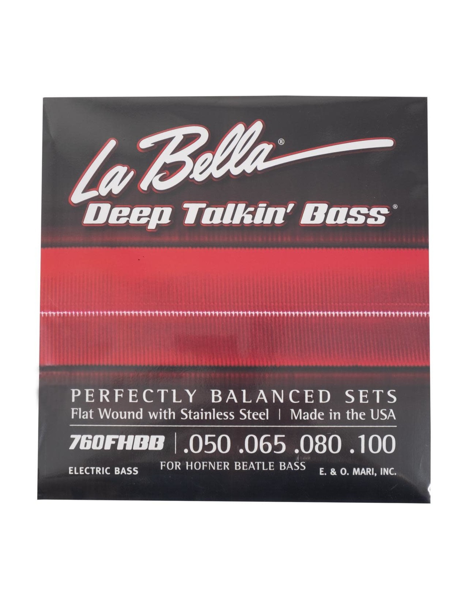 La Bella Beatle Bass Strings, 50-100