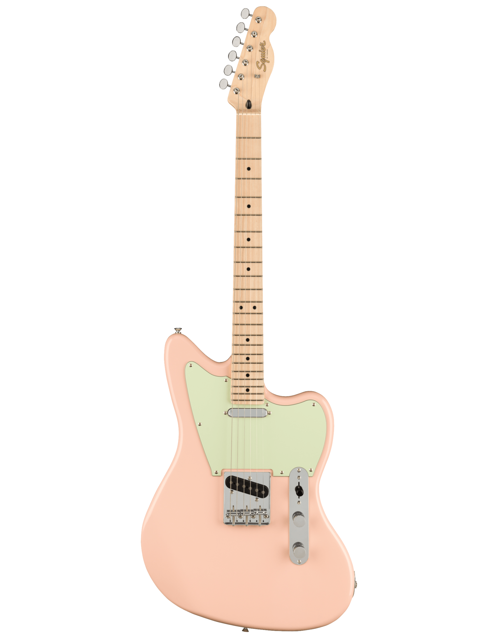 Squier Squier Paranormal Offset Telecaster, Maple Fingerboard, Mint Pickguard, Shell Pink