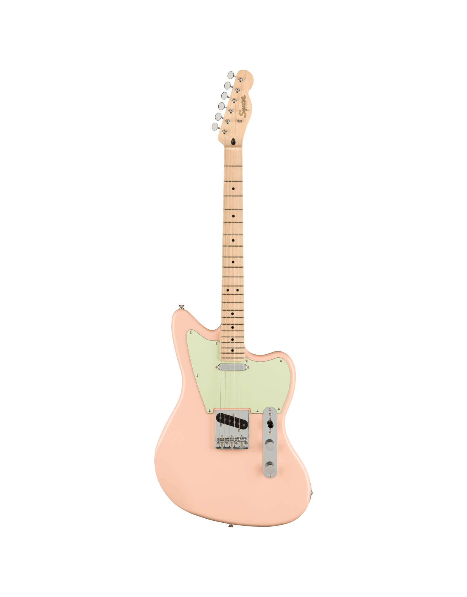 Squier Squier Paranormal Offset Telecaster, Maple Fingerboard, Mint Pickguard, Shell Pink