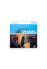 D'Addario D'Addario EJ11 80/20 Bronze Acoustic Guitar Strings, Light, 12-53