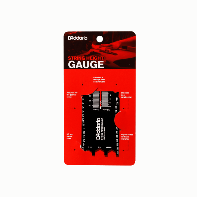 D'Addario String Height Gauge Twin House Music
