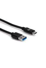 Hosa Hosa Type A to Type C, SuperSpeed USB 3.0 Cable, 6'