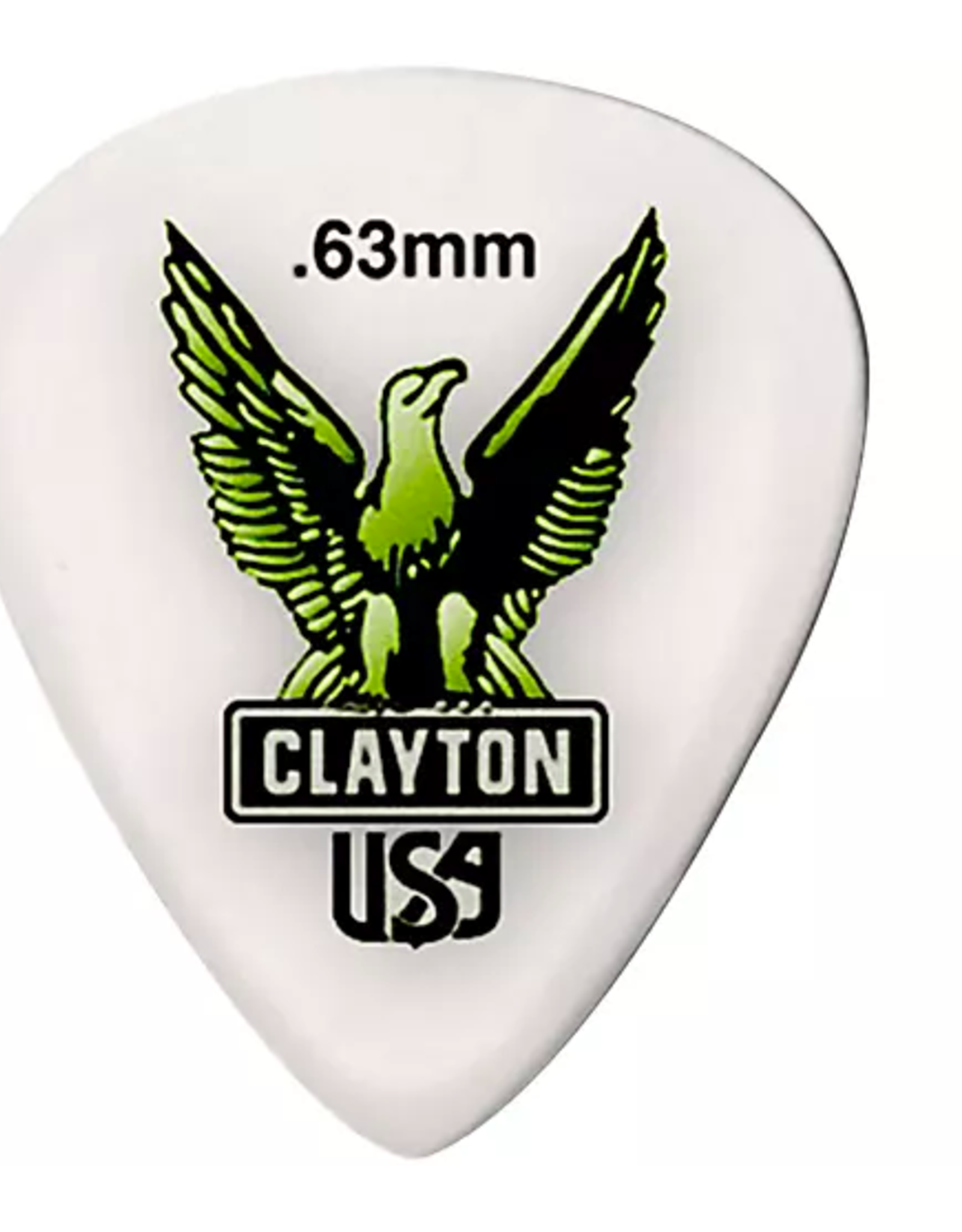 Clayton Clayton Pick Acetyl/Poly Standard, .63 12 Pack