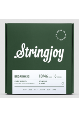 Stringjoy STRINGJOY Broadways Pure Nickel Light 10-46