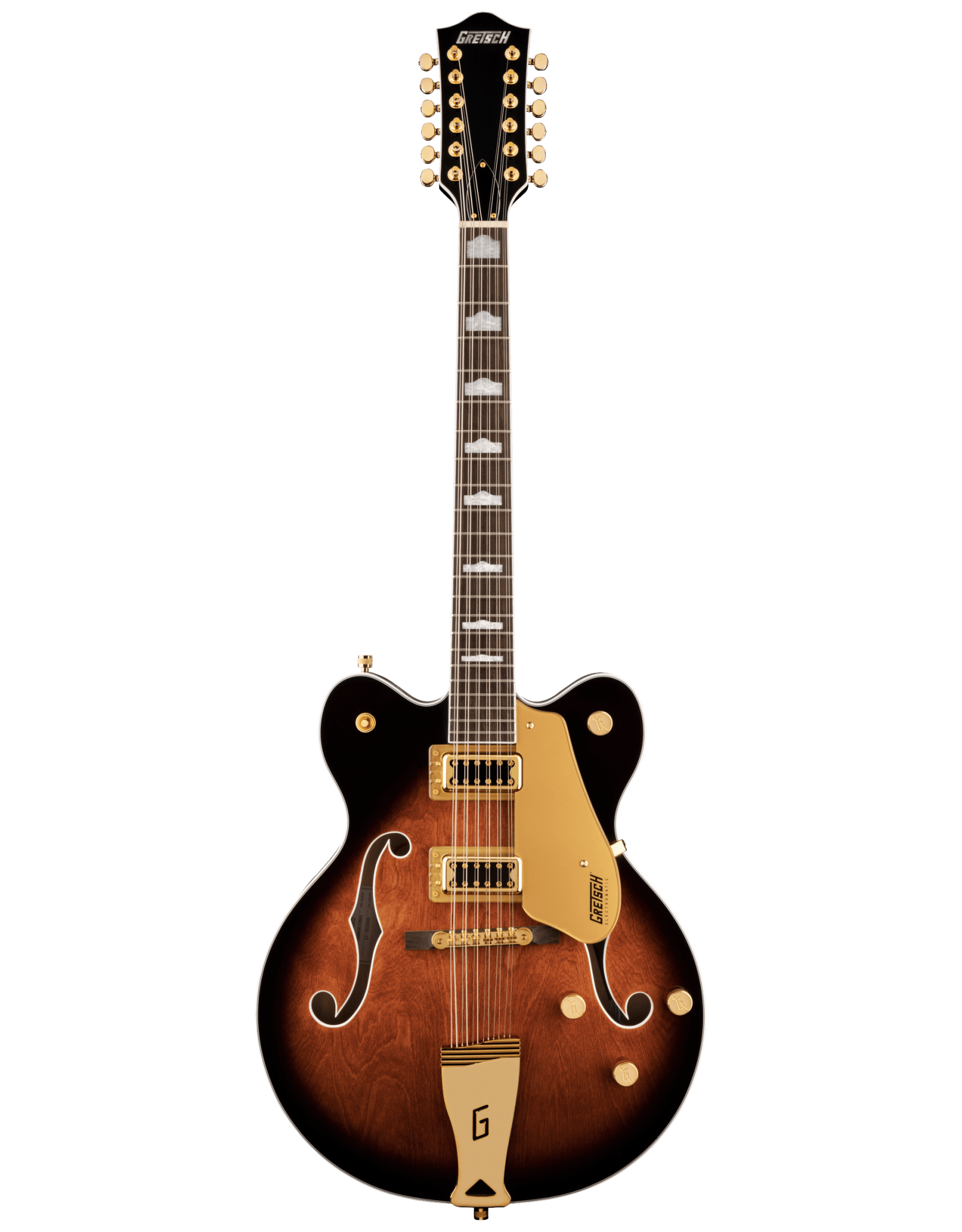 Gretsch Gretsch G5422G-12 Electromatic Classic Hollow Body Double-Cut 12-String with Gold Hardware, Single Barrel Burst