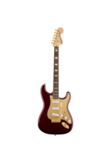 Squier Squier 40th Anniversary Stratocaster, Gold Edition, Ruby Red Metallic