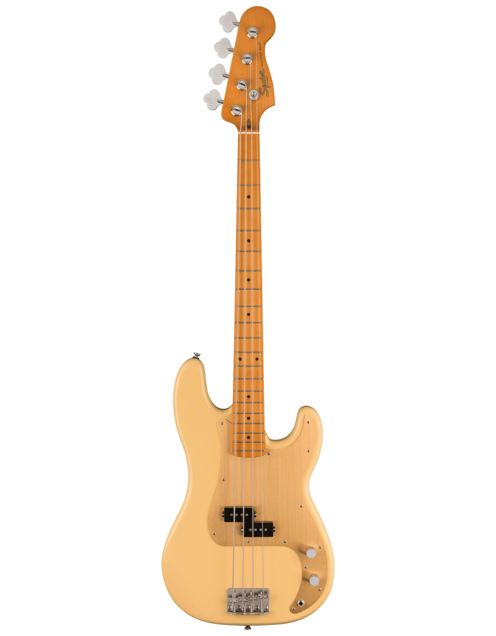 Squier Squier 40th Anniversary Precision Bass, Vintage Edition, Satin Vintage Blonde