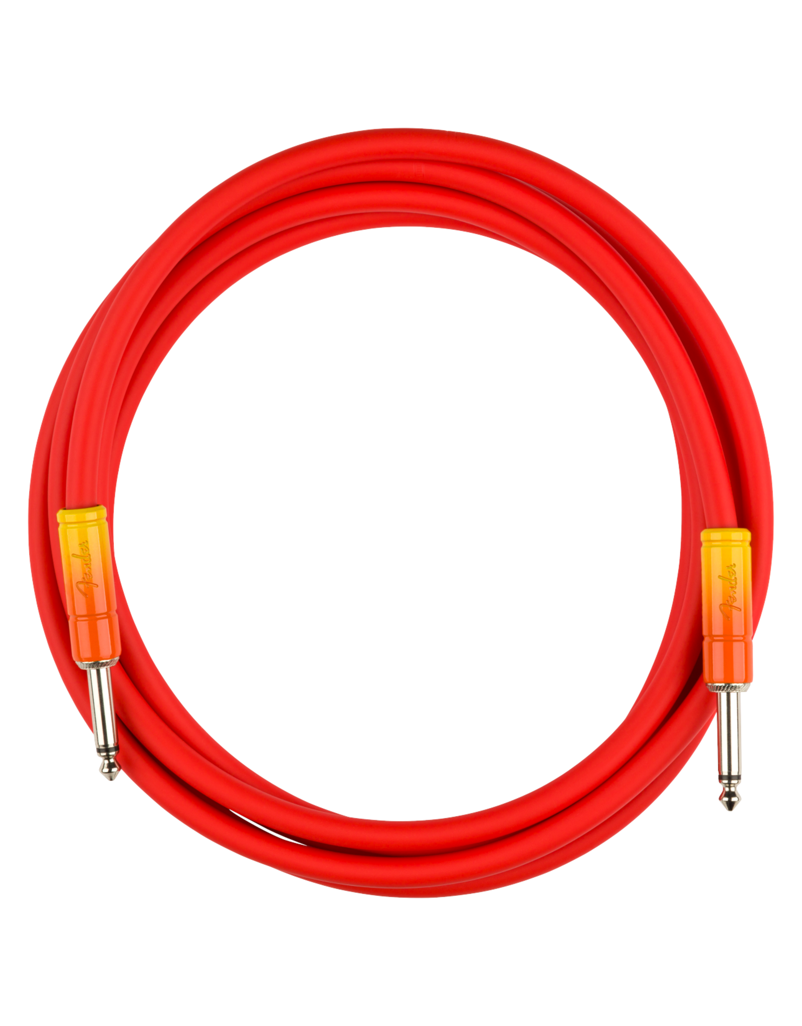 Fender Fender 10' Ombré Instrument Cable, Tequila Sunrise