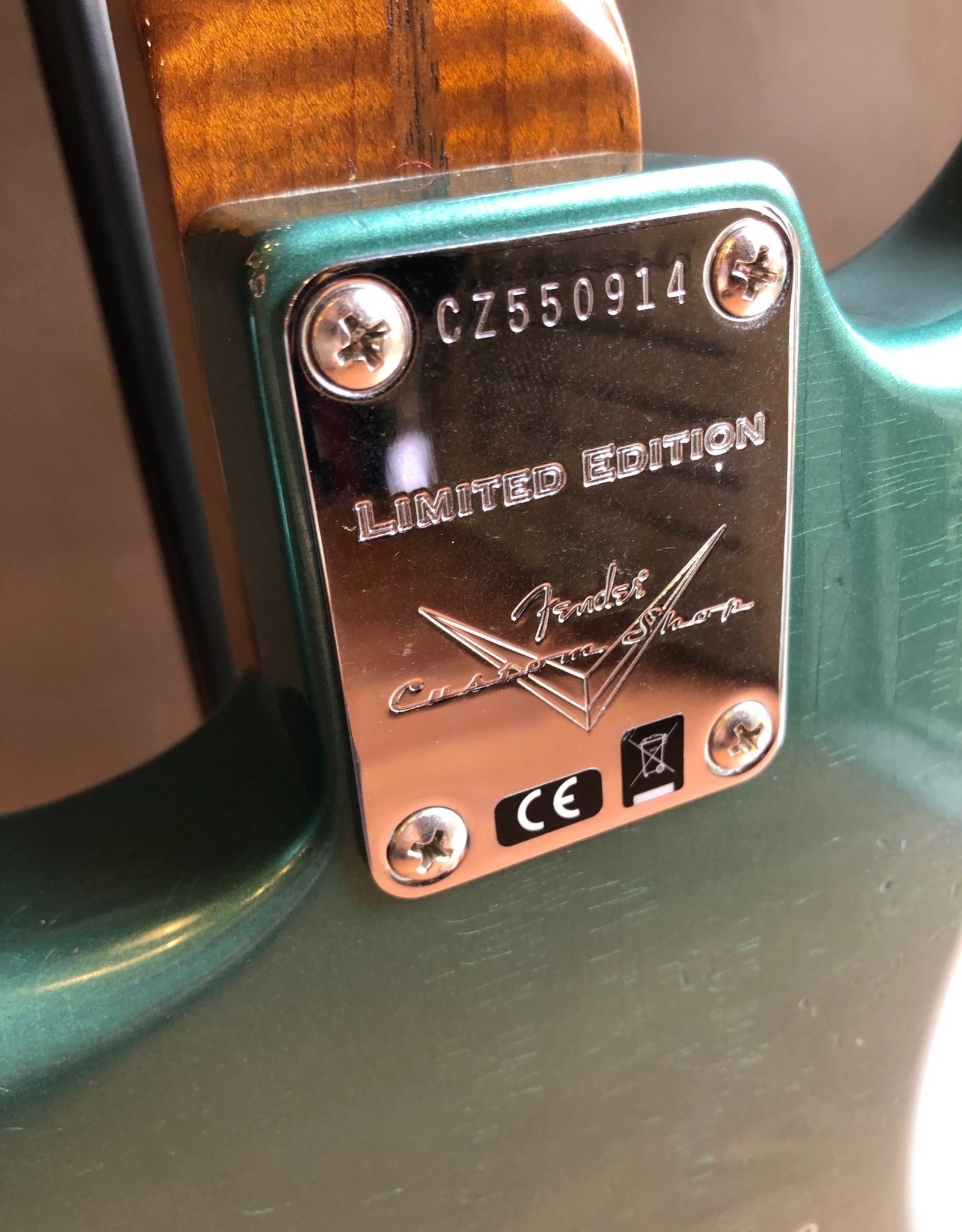 Fender Fender Custom Shop '58 Stratocaster, Sherwood Green, w/ OHSC, Used