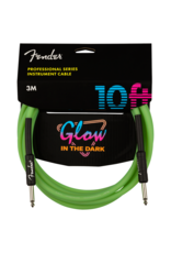Fender Fender Professional Glow in the Dark Cable, Green, 10'