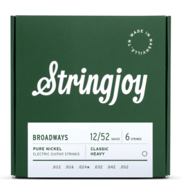 Stringjoy Stringjoy Broadways Pure Nickel Heavy 12-52