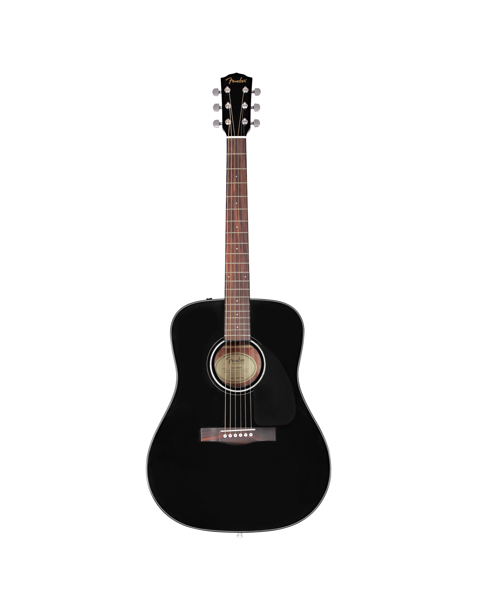 Fender Fender CD-60 Dreadnought V3 w/HSC, Black