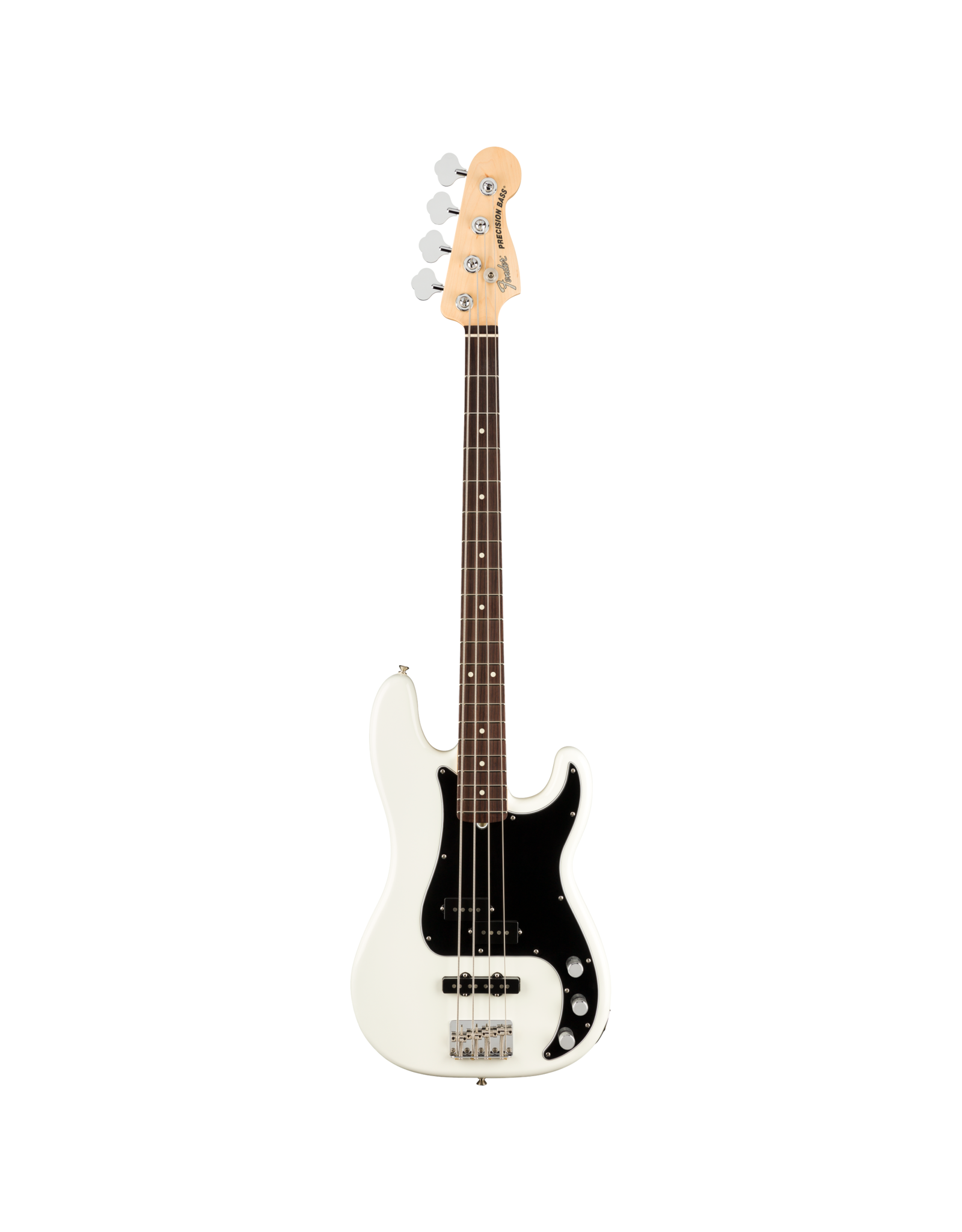 Fender Fender American Performer Precision Bass, Arctic White w/ Deluxe Gig Bag