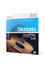 D'Addario D'Addario EJ35 Silk & Steel 12-String Folk Guitar Strings, 11-47