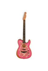 Fender Fender Limited Edition American Acoustasonic Telecaster, Pink Paisley w/Deluxe Gig Bag