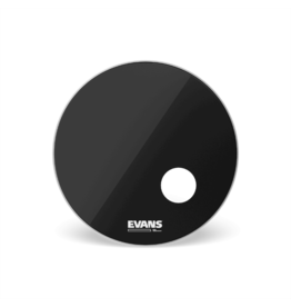 Evans Evans EQ3 Resonant Black Bass Drum Head, 22 Inch