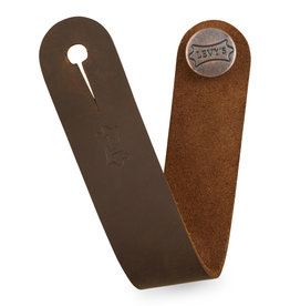 Levy's Levy's Brown Leather Headstock Strap Adapter for Acoustic Guitars