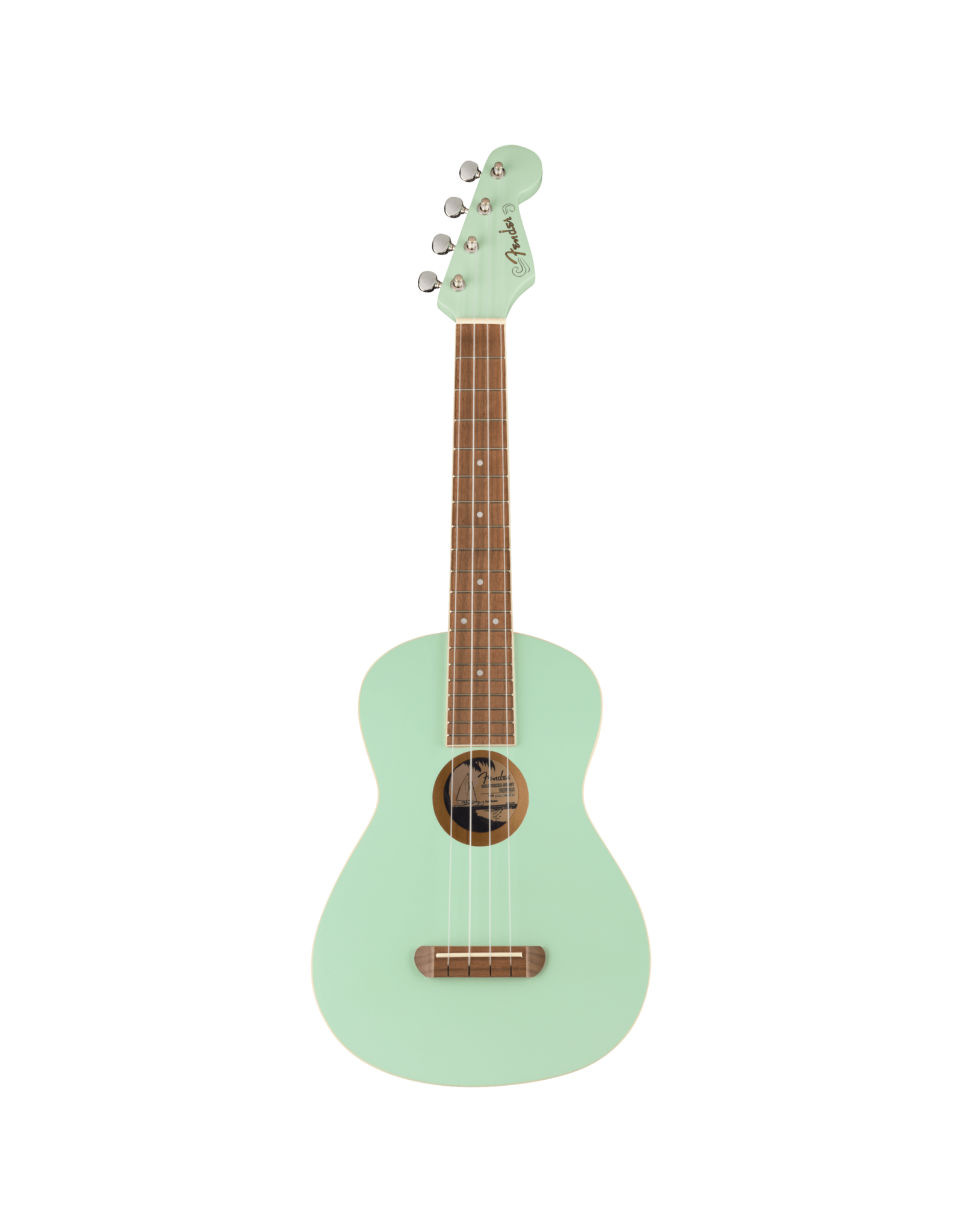 Fender Fender Avalon Tenor Ukulele, Surf Green