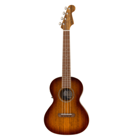 Fender Fender Rincon Tenor Ukulele,  Aged Cognac Burst w/ Gig Bag