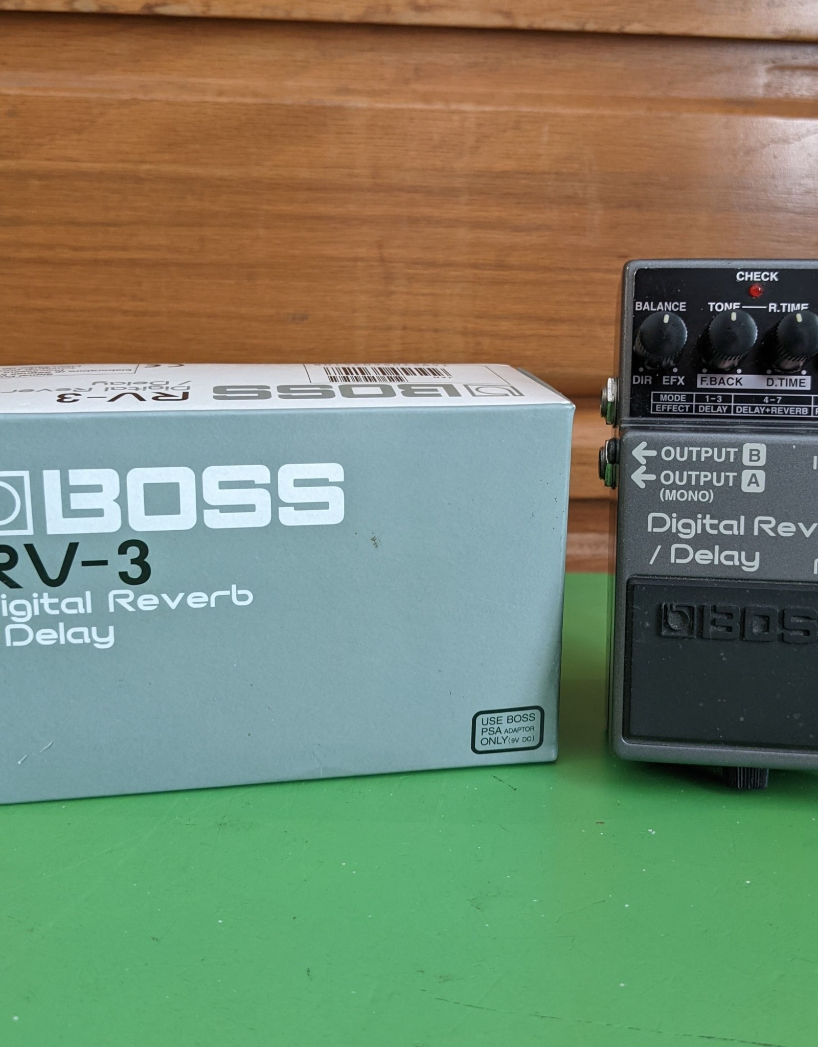 Boss Boss RV-3 Digital Reverb/Delay w/ Box, Used