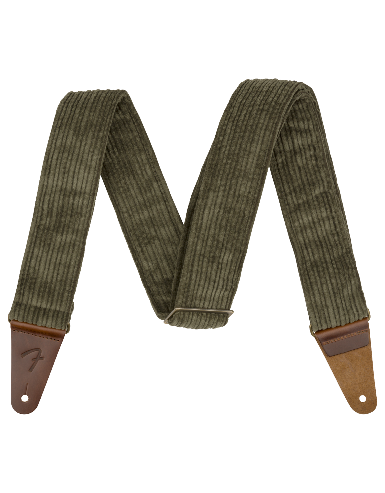 Fender Fender Corduroy Strap, Antique Olive, 2"