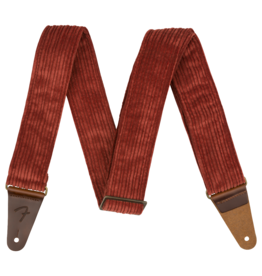 Fender Fender Corduroy Strap, Antique Cherry, 2"