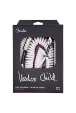 Fender Fender Hendrix Voodoo Child Coil Instrument Cable, Straight/Angle, 30', White