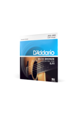D'Addario D'Addario 12-53 Light, 80/20 Bronze Acoustic Guitar Strings 3-Pack