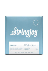 Stringjoy Stringjoy Orbiters | Balanced Medium Gauge (11-50) Coated Nickel Wound Electric Guitar Strings