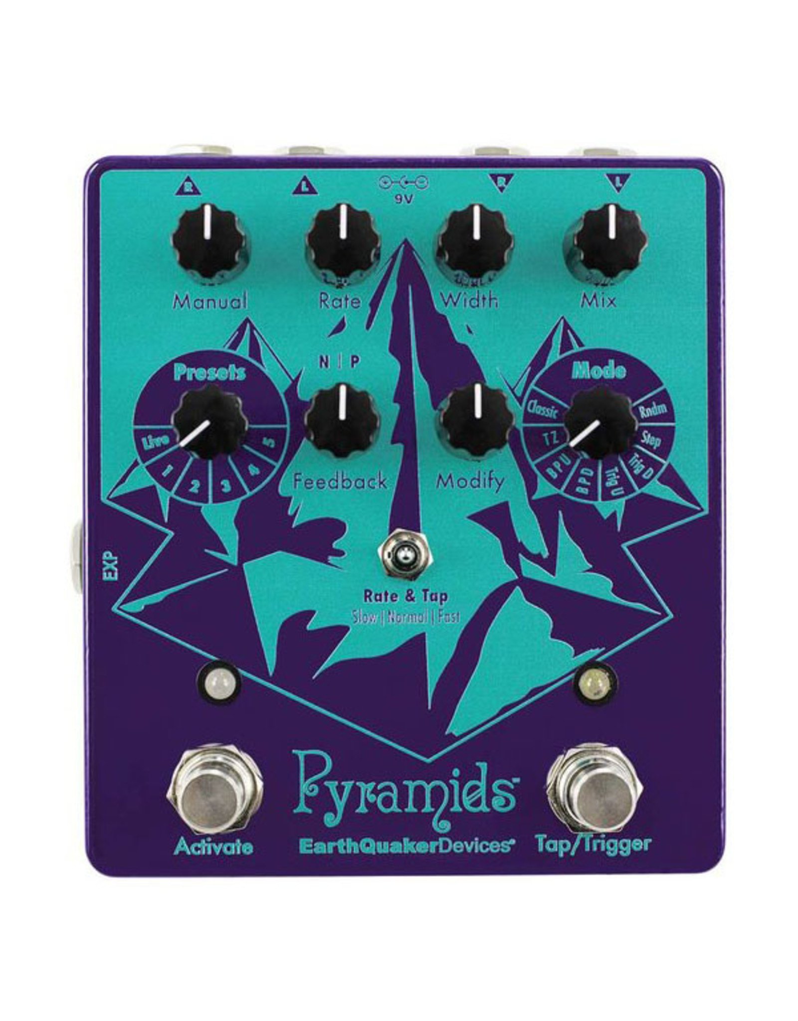 EarthQuaker Devices EarthQuaker Pyramids Stereo Flanger