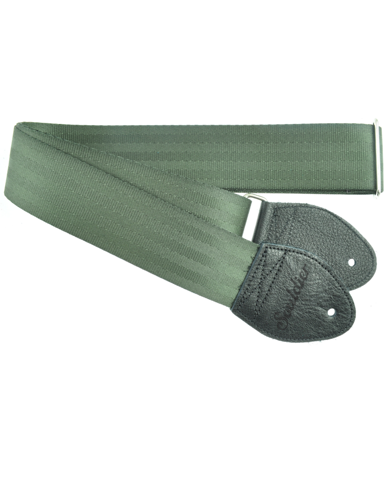Souldier Souldier Straps Forest Green Plain Seatbelt Strap