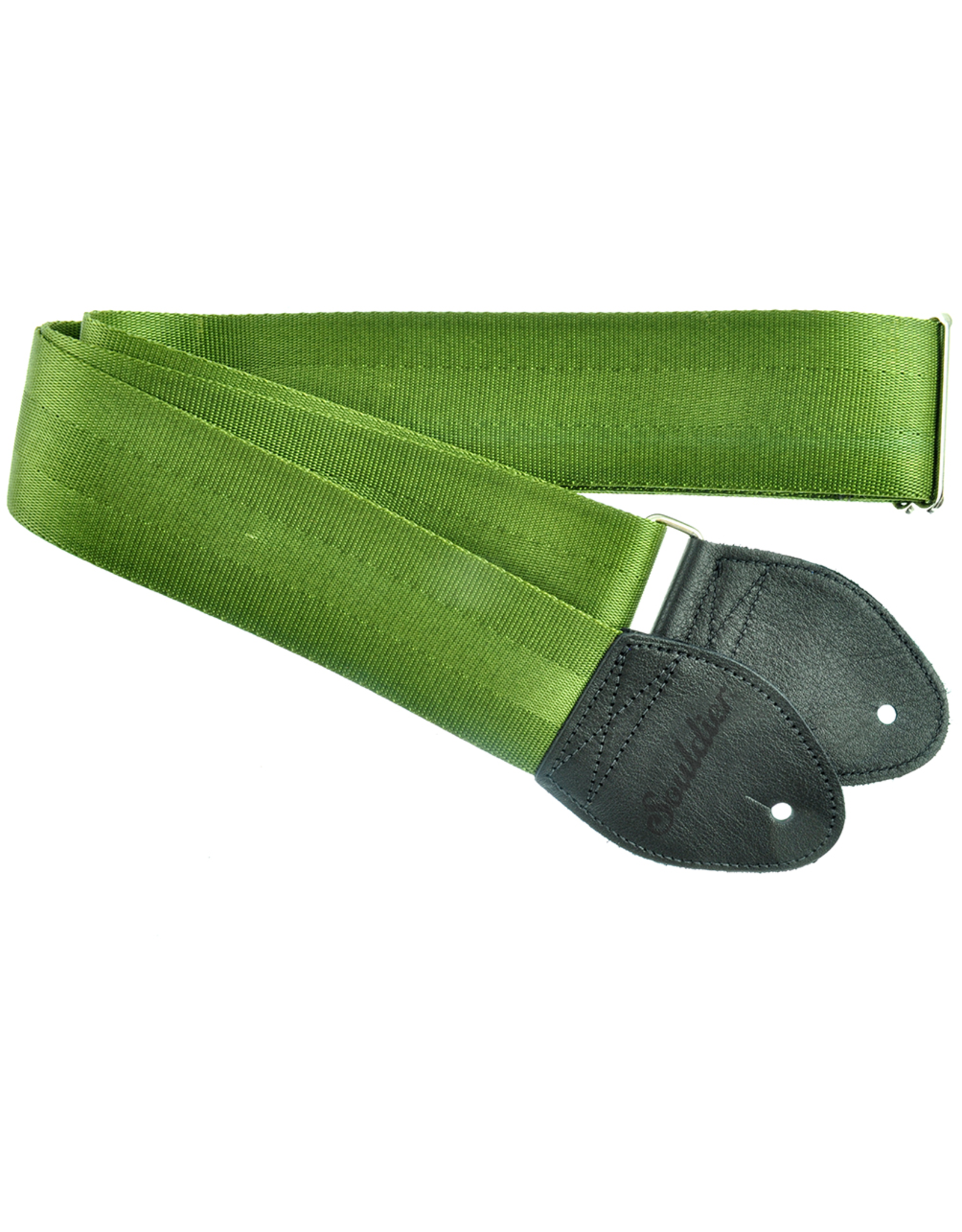 Souldier Souldier Plain Olive Drap Seat Belt Guitar Strap