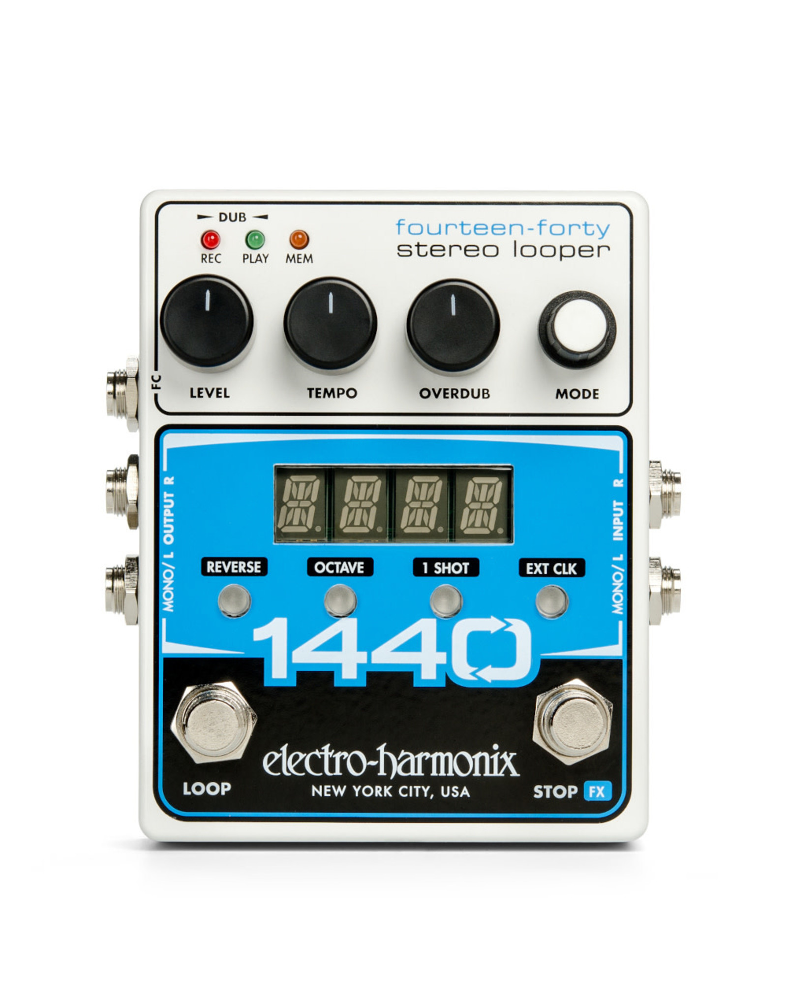 Electro-Harmonix EHX 1440 Stereo Looper, 9.6DC-200 PSU included