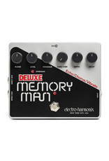 Electro-Harmonix EHX Deluxe Memory Man 550mS Analog Delay/Chorus/Vibrato, 24DC-100 PSU included