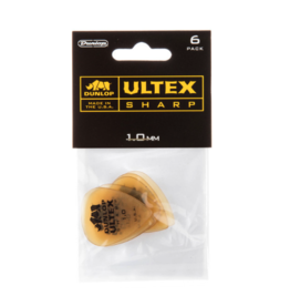 Dunlop Ultex 1.0MM Sharp Pick Player Pack (6 Picks)