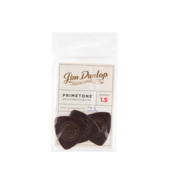 Dunlop Primetone 1.5mm Triangle Smooth Pick, 3 Pack
