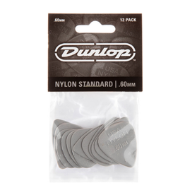 Dunlop Dunlop .60mm Nylon Standard Pick Player Pack (12)