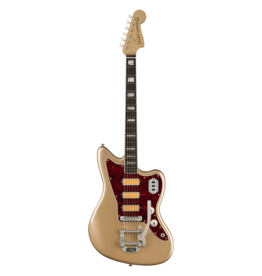 Fender Fender Gold Foil Jazzmaster, Shoreline Gold, Ebony Fingerboard, w/Deluxe Gig Bag