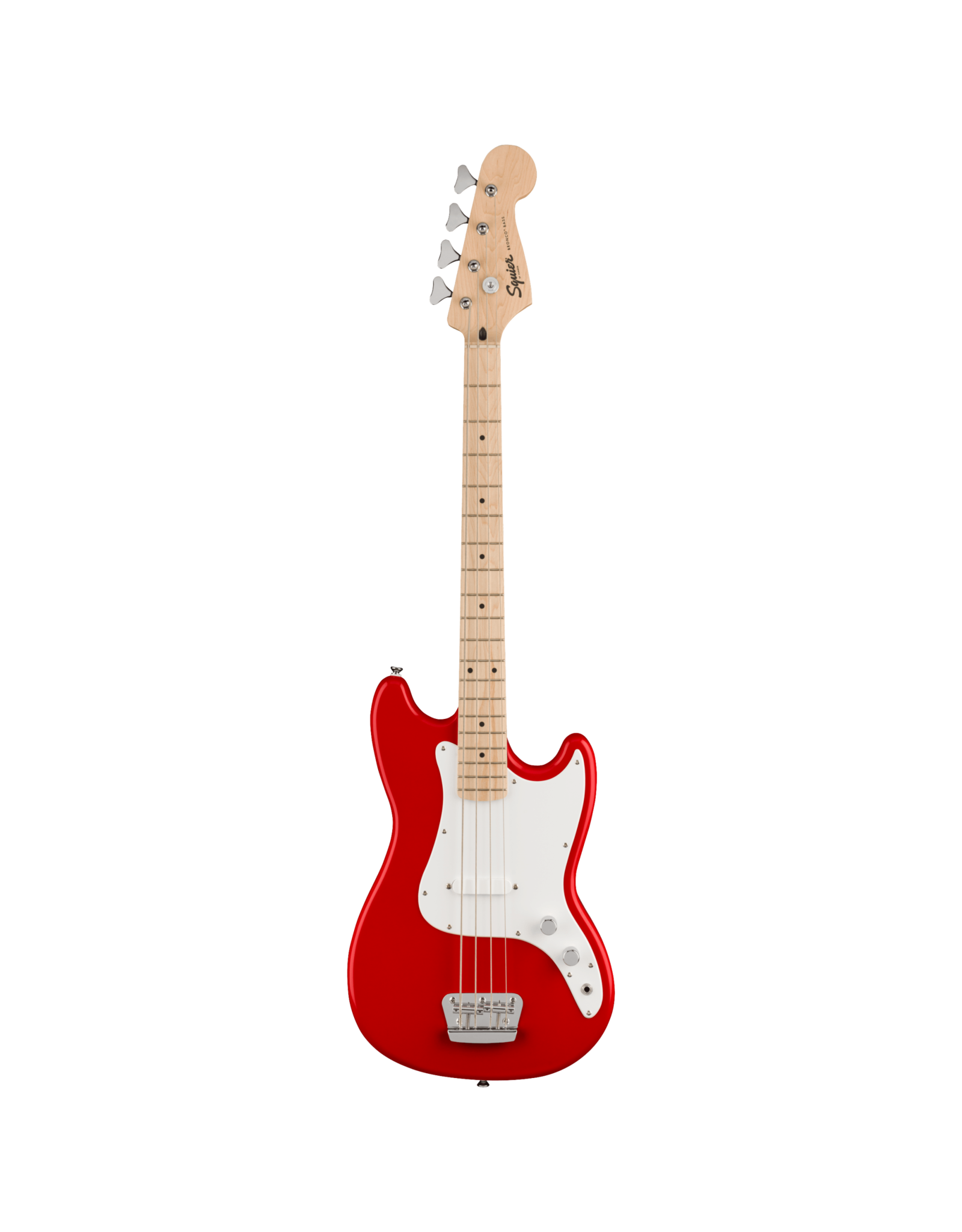 Squier Squier Bronco Bass, Torino Red, Maple FB