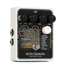Electro-Harmonix EHX BASS9 Bass Machine, 9.6 DC-200 PSU included