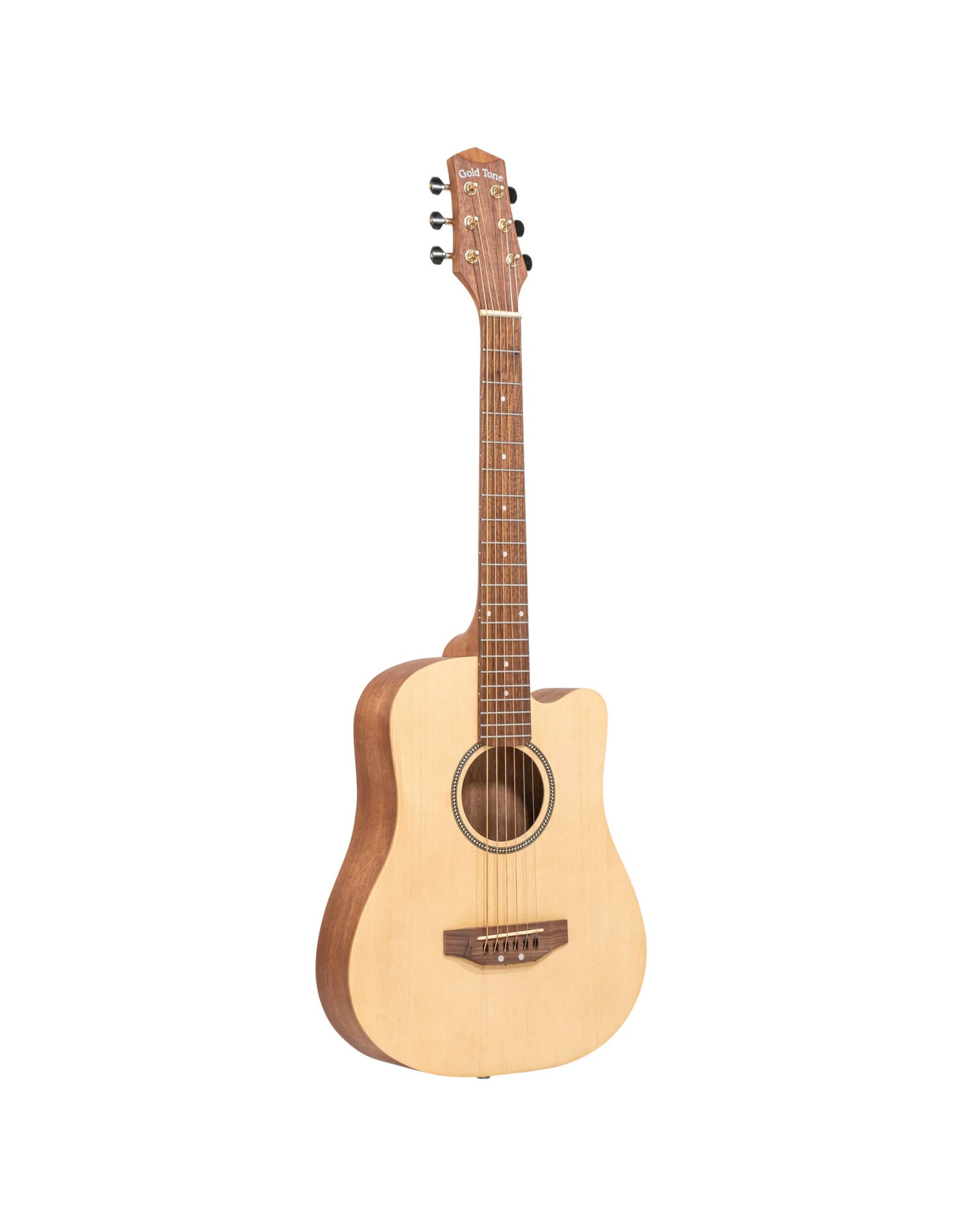 Gold Tone Gold Tone M-Guitar: Acoustic-Electric Micro-Guitar w/Gig Bag