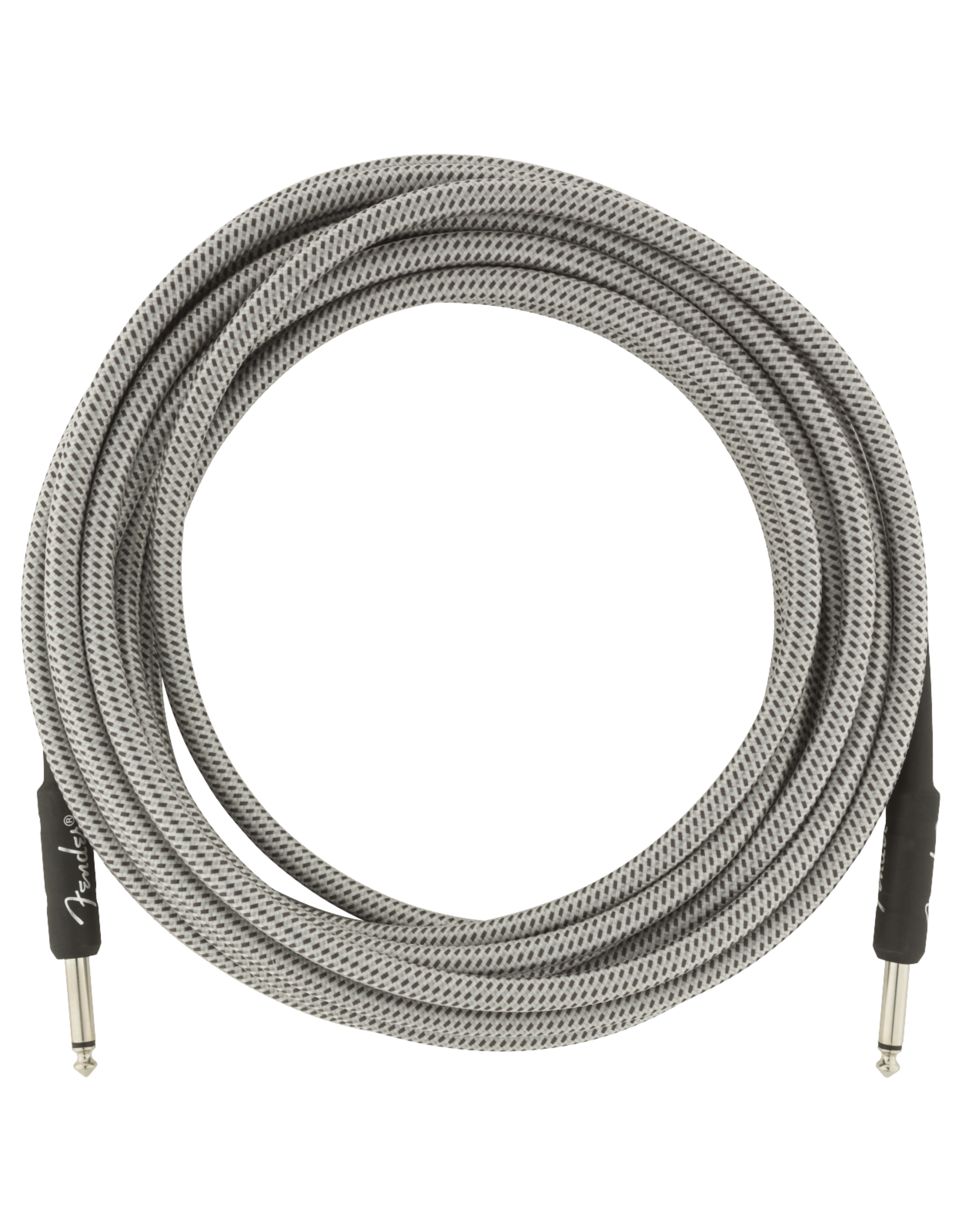 Fender Fender Professional Series Instrument Cable, 18.6', White Tweed
