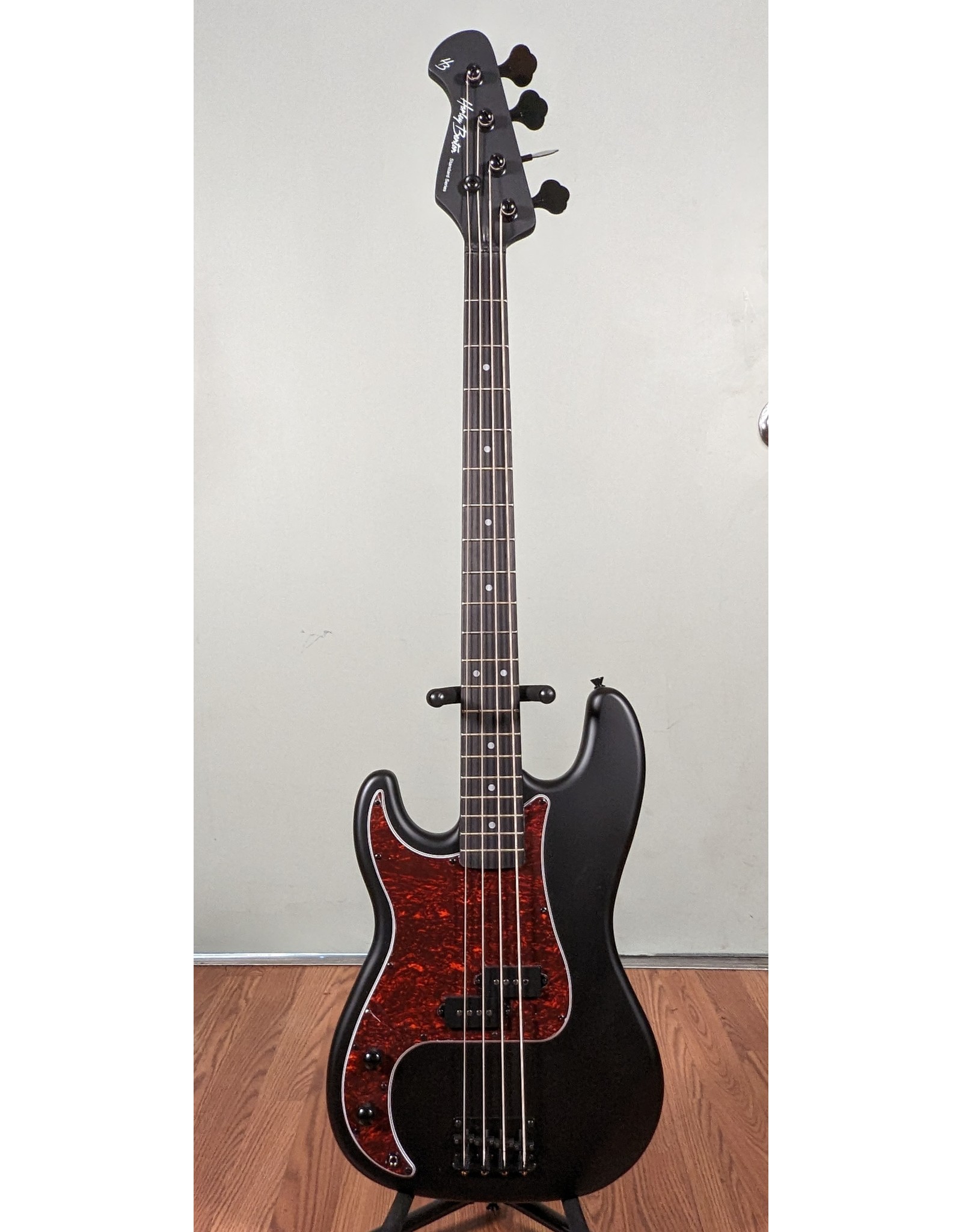 Harley Benton PB-20LH, Satin Black Left Handed Bass, Used