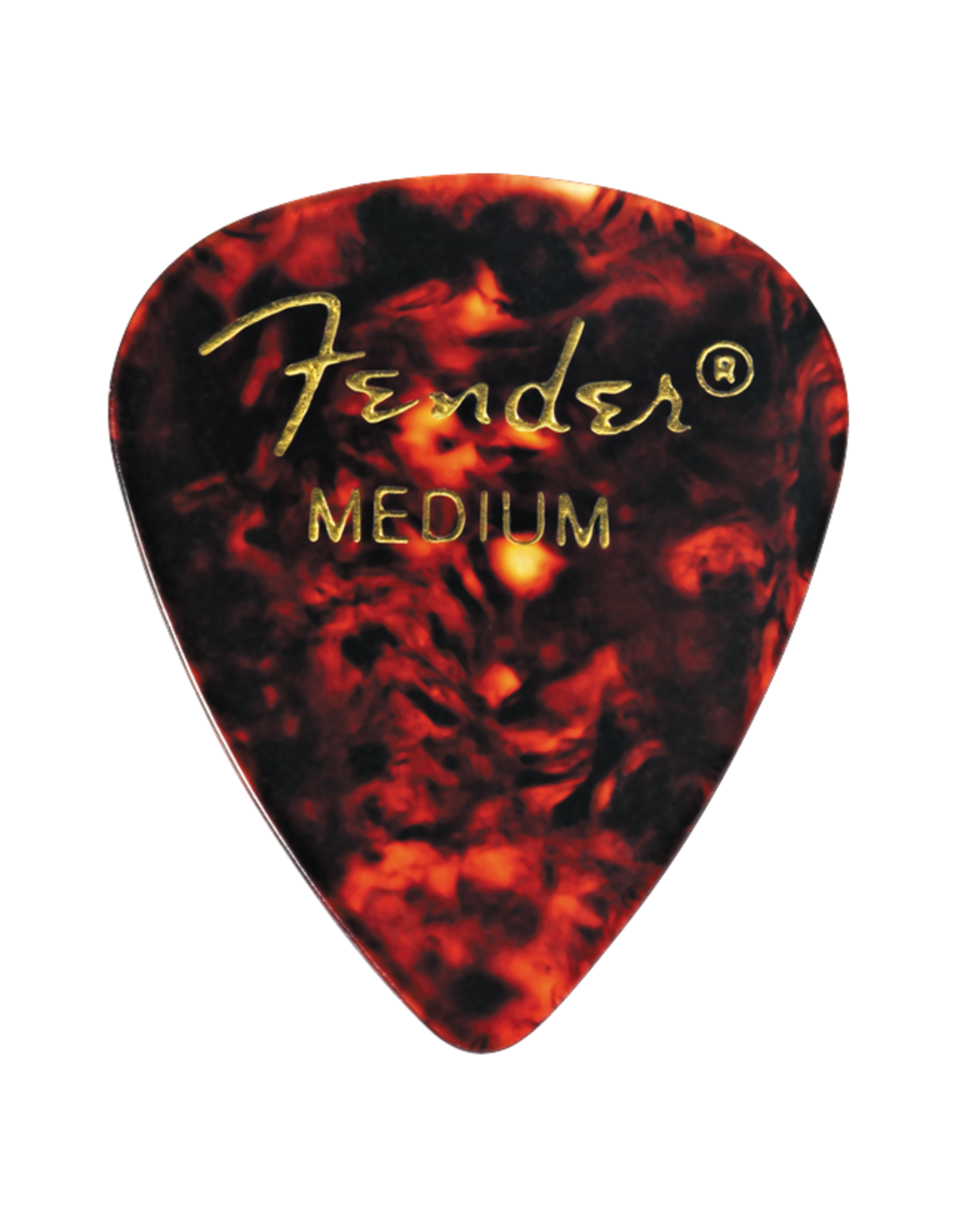 Fender Fender Classic Celluloid, Tortoise Shell, 351 Shape, Medium, 12 Count